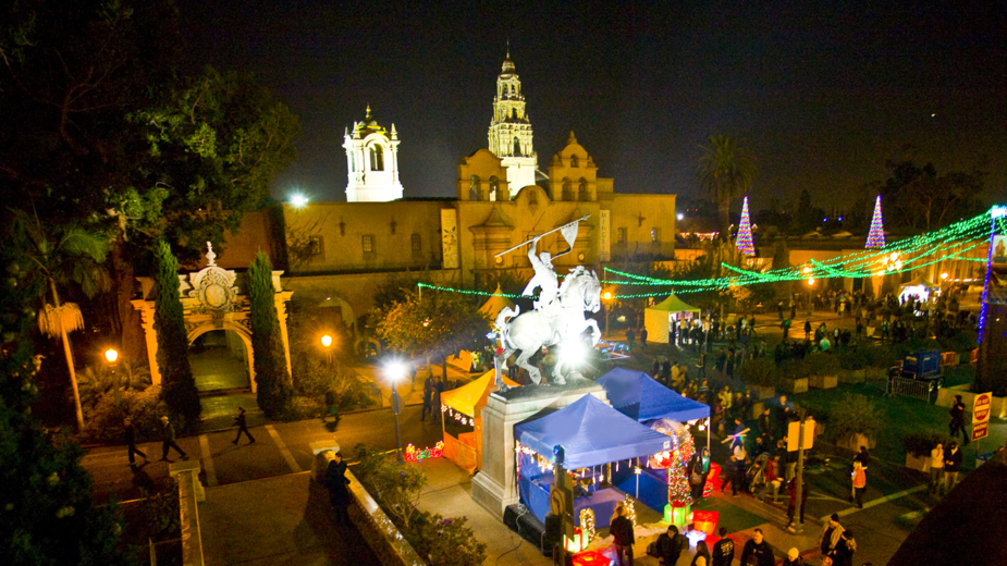 Balboa Park Dec. Nights - The Bon Temps Social Club Of San Diego