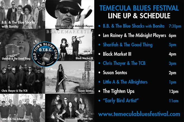 POSTPONED - Temecula Blues Festival - The Bon Temps Social Club of San